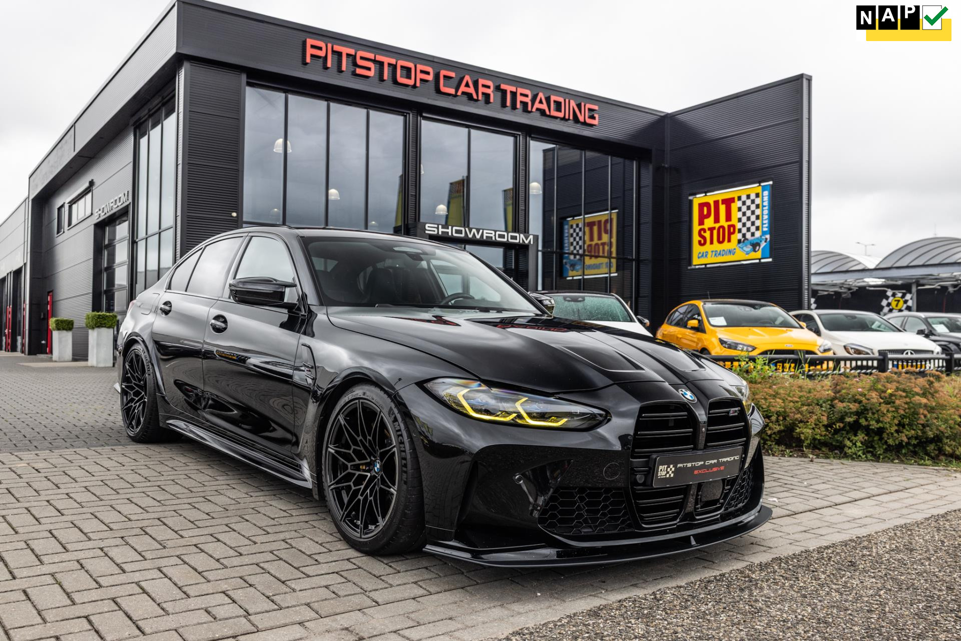 BMW M3 3-serie Competition, 510 PK, NL Auto, AC Schnitzer, Milltek, Bucketseats! 46666775-0.jpg | Pitstop Car Trading