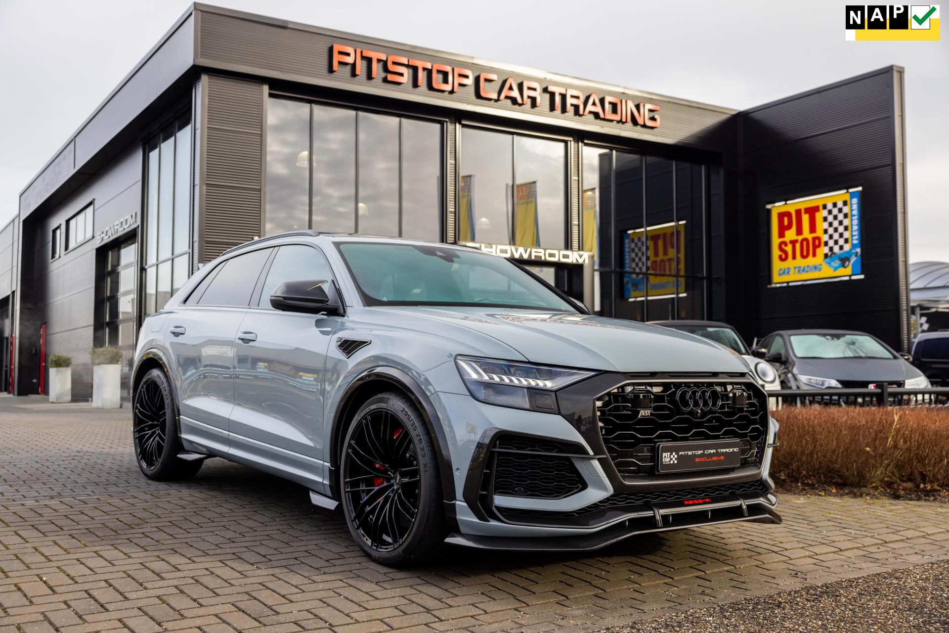 Audi RSQ8 4.0 TFSI RS Q8 R quattro ABT R 1/125, 740PK, Massage, Full option! 46977706-0.jpg | Pitstop Car Trading
